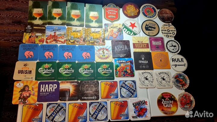 Подставки под пивные бокалы
