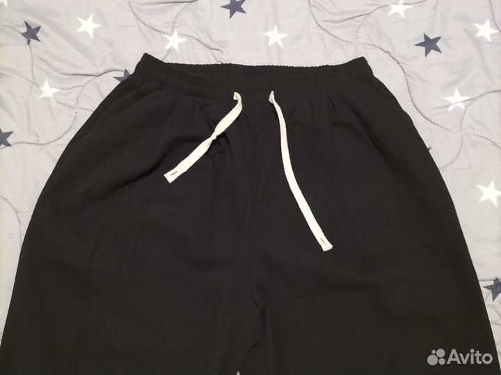 Брюки широкие свободные