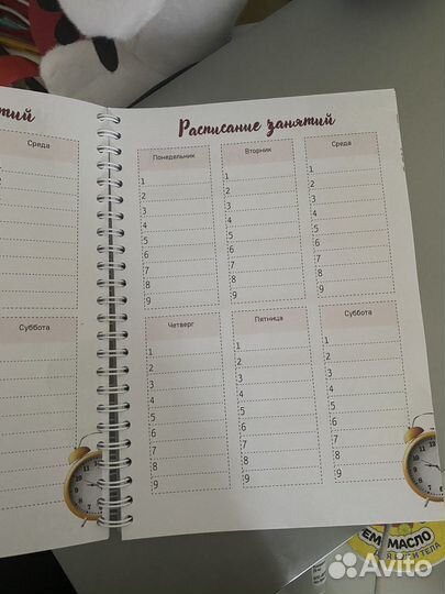 Учебный еженедельник Fancy Planner