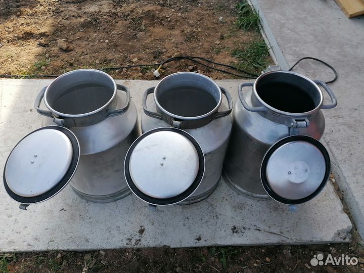 Фляга алюминиевая 40л новая