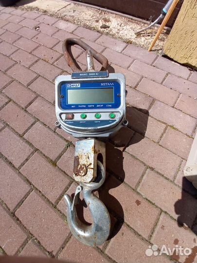 Весы крановые 5 тонн