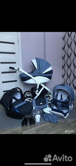Коляска adamex barletta 3 в 1