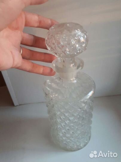 Хрустальный графин штоф СССР