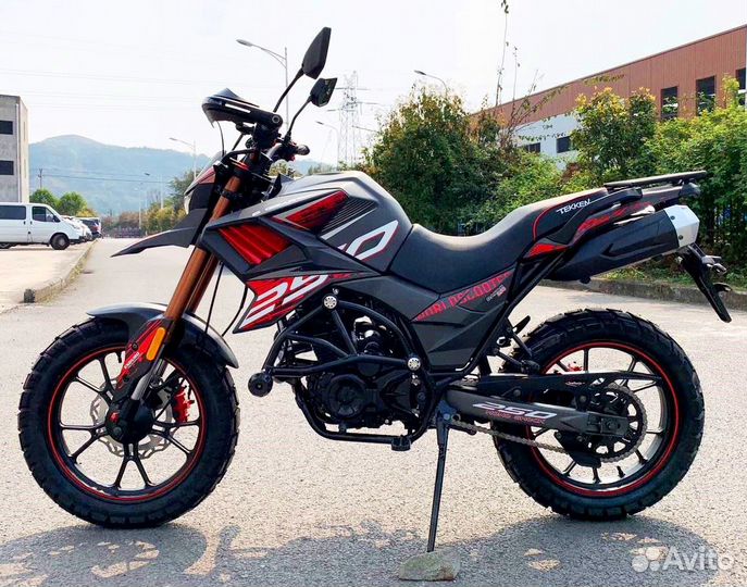 Мотоцикл Dakar 250 с птс red