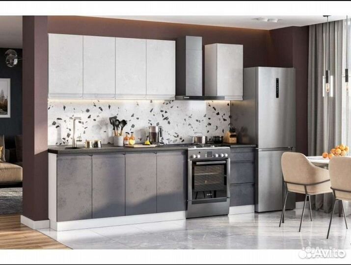 Кухня Вельвет 2 метра мдф