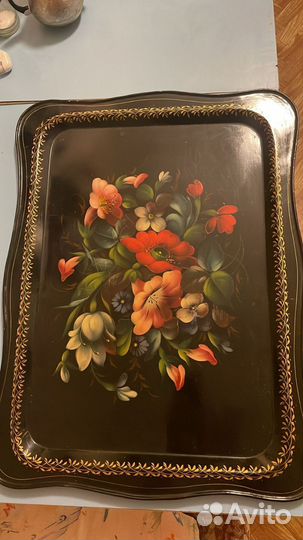 Поднос жостово СССР