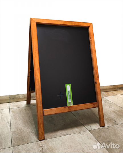 Меловой штендер, штендер уличный