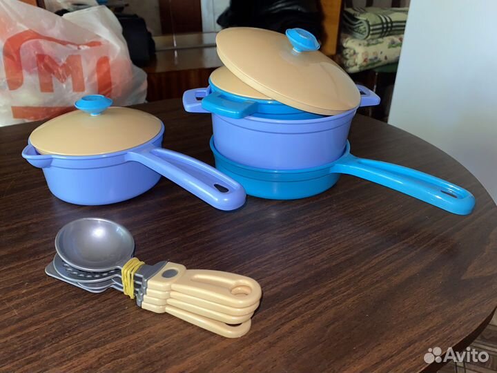 Новый Набор посуды для девочек