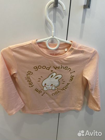Лонгслив для девочки
