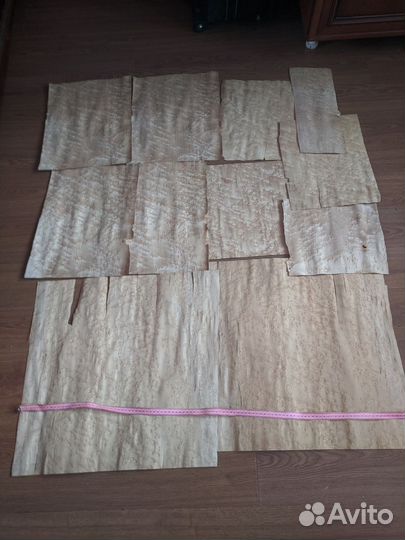 Шпон натуральный клён Птичий глаз