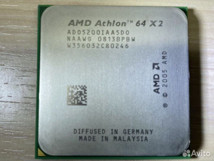 Процессор AMD Athlon 64 x2 5200