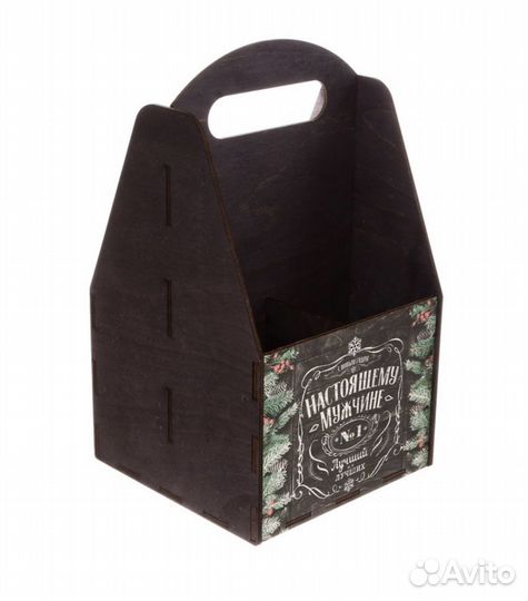 Подарок Настоящему мужчине, ящик