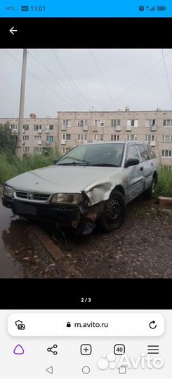 Nissan Avenir 1.6 МТ, 1997, битый, 180 000 км