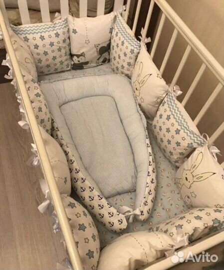 Бортики в кроватку бу