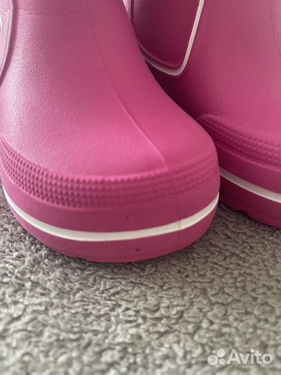 Резиновые сапоги crocs с 6/7