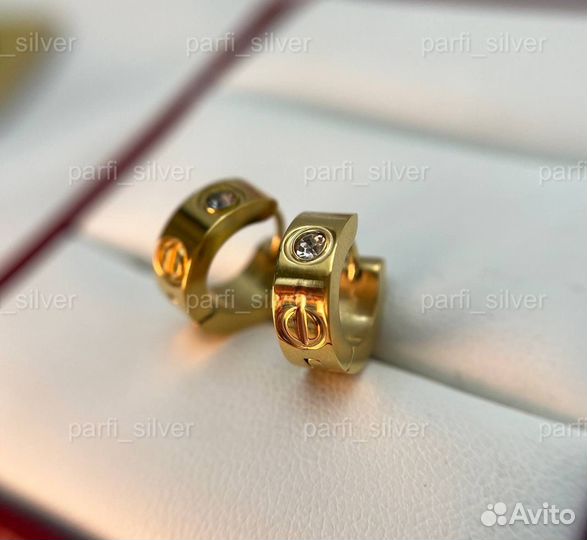 Серьги Cartier