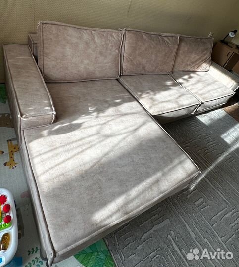Большой угловой диван раскладной бу