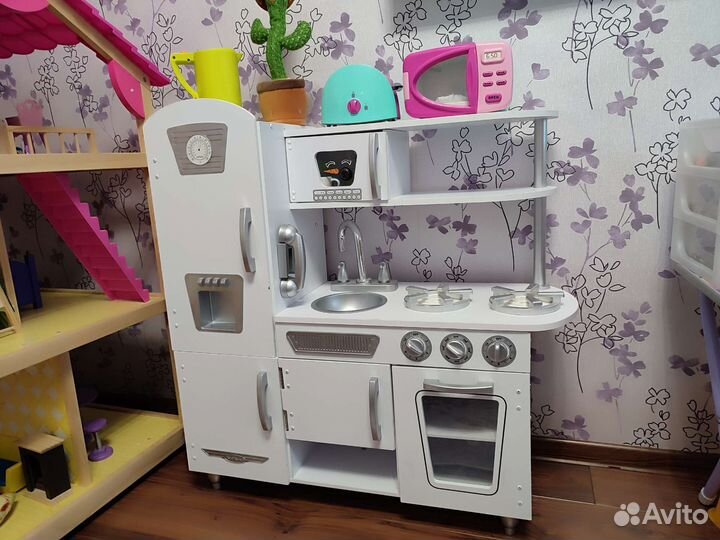 Детская кухня KidKraft Винтаж Vintage (белая)