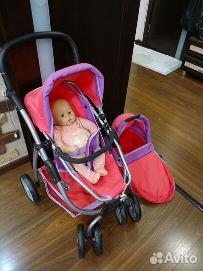 Коляска трансформер для кукол