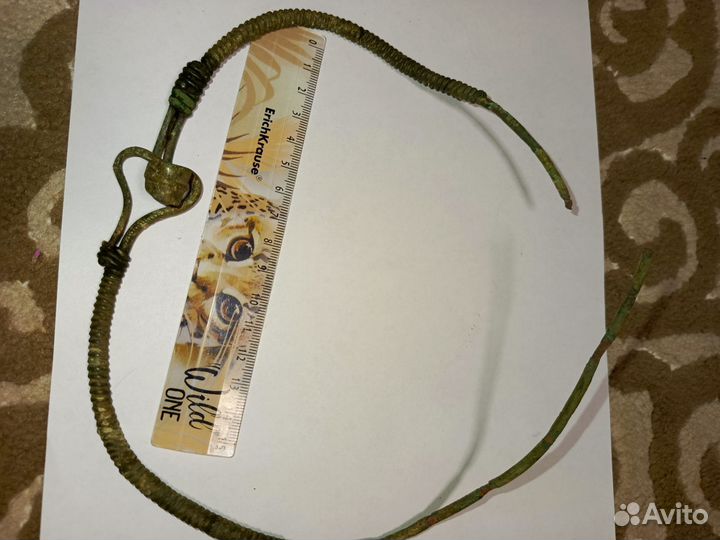 Шейная гривна бронза 11 -14в. в