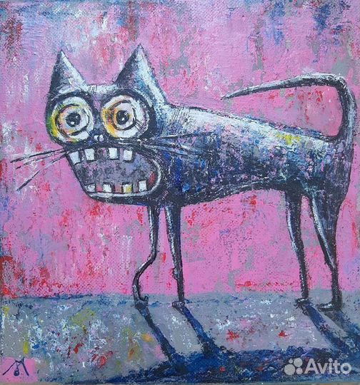 Картина с котом