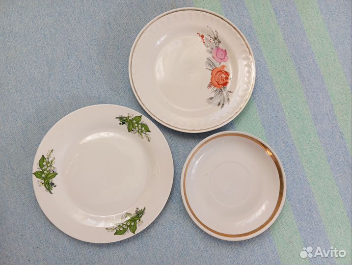 Тарелки десертные