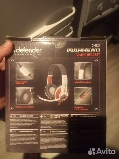 Игровые наушники с микрофоном