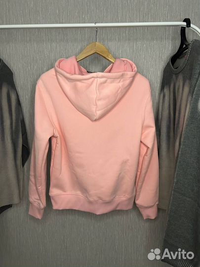 Зип худи Polo ralf Lauren розовая