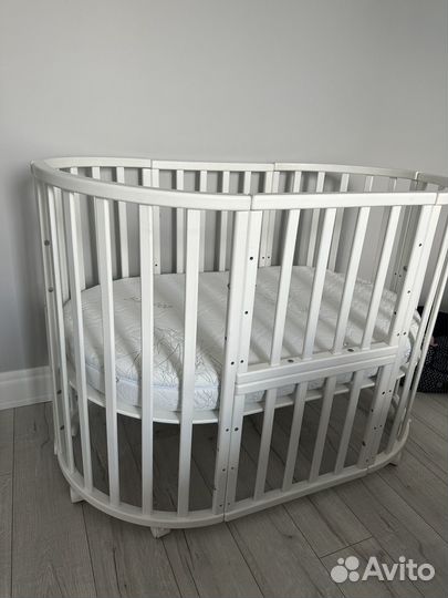 Кровать трансформер с маятником бук