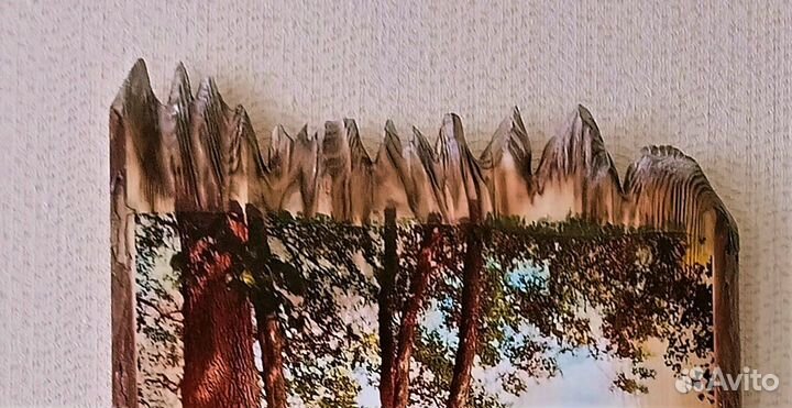 Картина на досках: Пруд 55х33х2