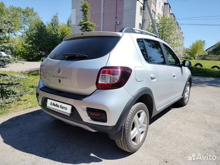 Renault Sandero Stepway 1.6 МТ, 2018, 49 600 км