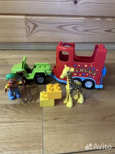 Lego duplo 10550 цирковой фургон