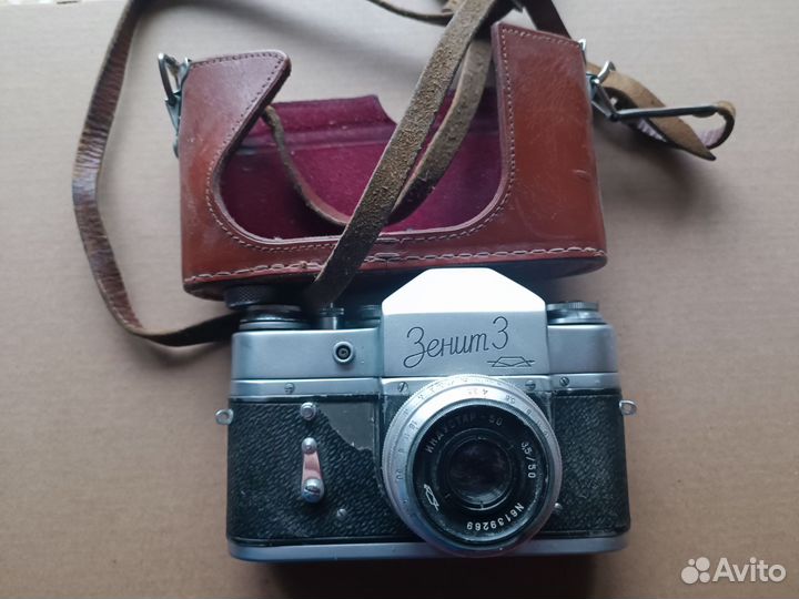 Плёночный фотоаппарат Зенит 3