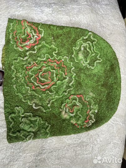 Шапка женская валяная