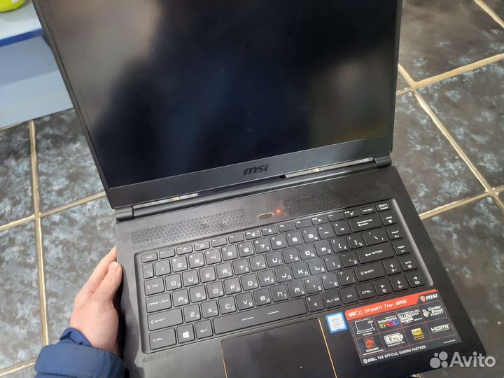 Игровой ноутбук msi 15.6