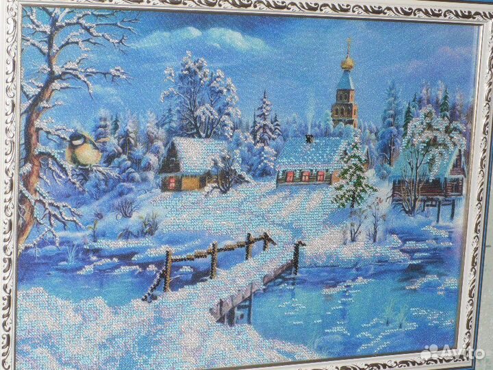 Картины бисером