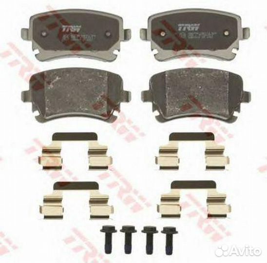 Колодки задние audi 6 (C6) / A8 (4E ) / VW transpo