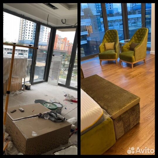 Клининг, уборка после ремонта, мытьё окон