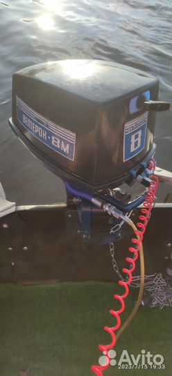 Лодочный мотор ветерок 8 м