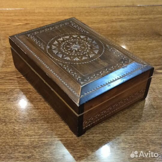 Деревянная шкатулка СССР