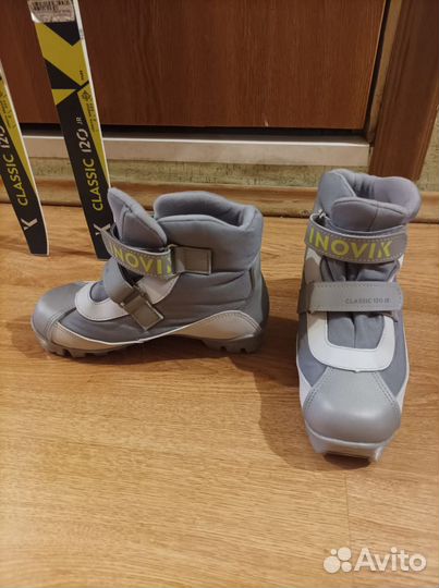 Горные лыжи детские комплект