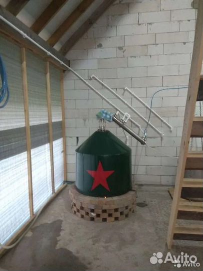 Оборудование для производства спирта, колонна