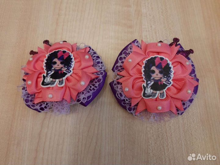 Бантики, резинки для волос