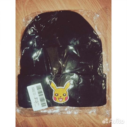 Трикотажная шапка в стиле Хип-Хоп (Пикачу)