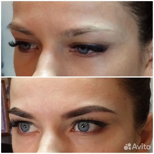 Оформление бровей