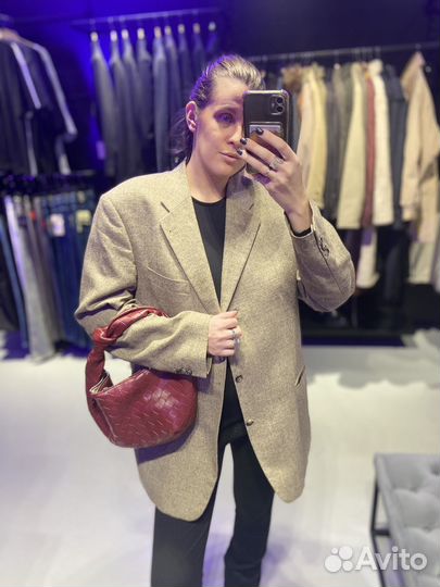 Винтажный пиджак с уникальным составом