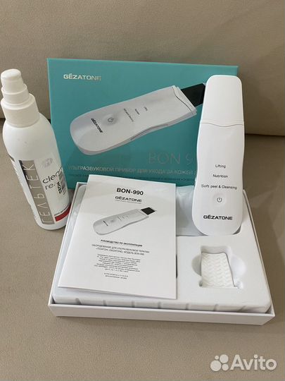 Аппарат для ультразвуковой чистки лица Gezatone