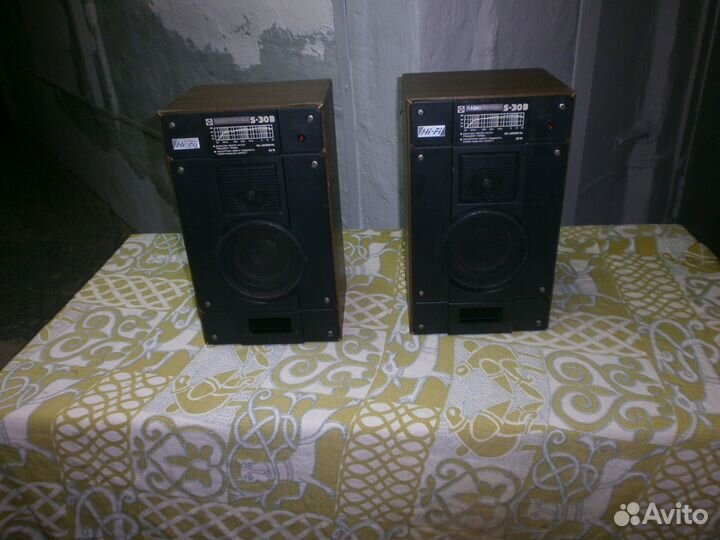 S-30B радиотехника колонки акустика Рабочие