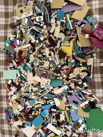 Lego россыпью для девочки,5кг