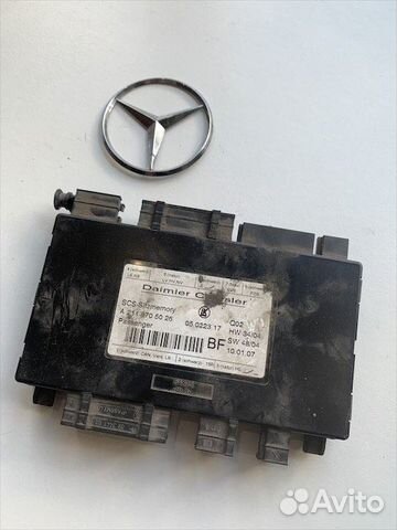 Блок памяти сидений правый Мерседес